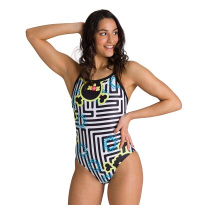Women's Crazy Labyrinth One Swimsuit