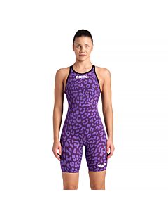 Women's Powerskin Carbon Air 2 Leopard Limited Edition Open Back Racing Suit