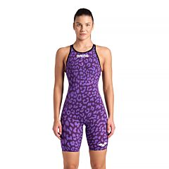 水着・ラッシュガード arena POWERSKIN CARBON AIR2 Women's Powerskin Carbon Air 2 Leopard Limited Edition Open Back