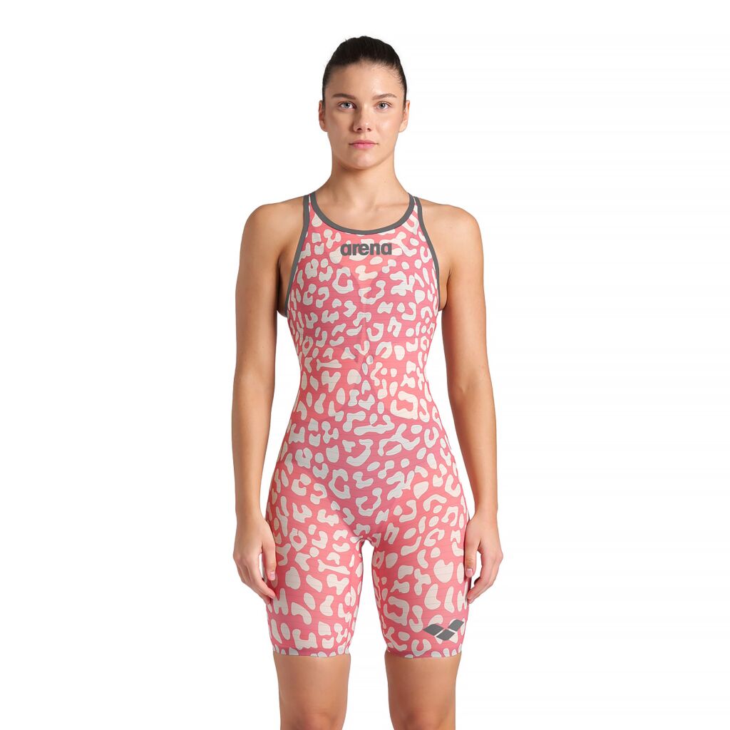 Women's Powerskin Carbon Air 2 Leopard Limited Edition Open Back