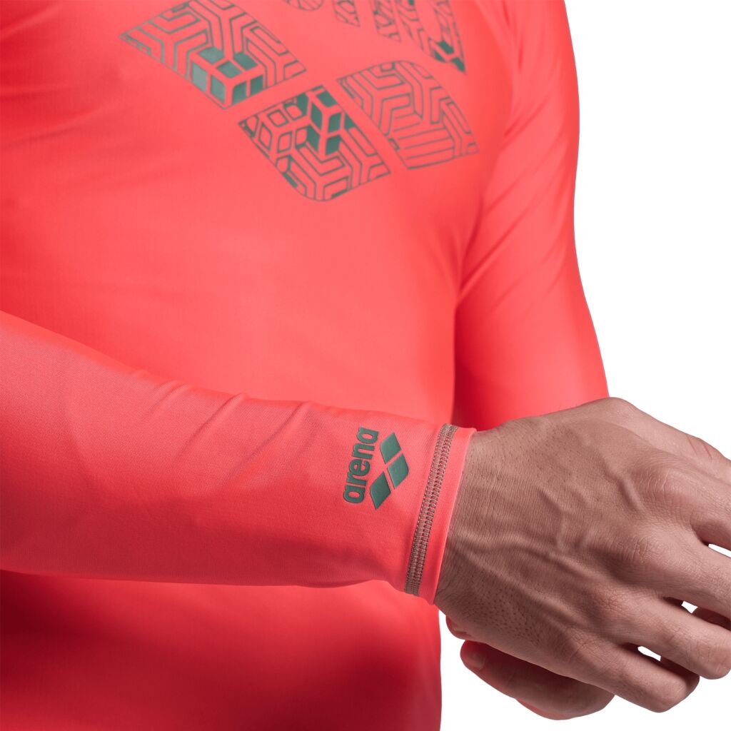 Men's Graphic Long Sleeve Rash Vest