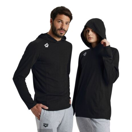 Team Hooded Long Sleeve T-Shirt Panel