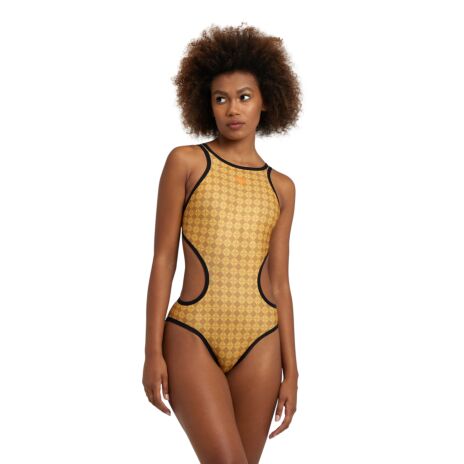 Women's 50th Gold Tech One Swimsuit