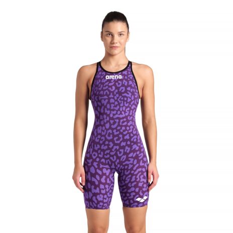 Women's Powerskin Carbon Air 2 Leopard Limited Edition Open Back Racing Suit