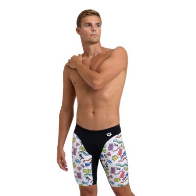 Arena Men's Crazy Gummy Swim Jammer