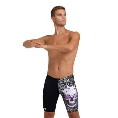 Arena Men's Crazy King Skull Swim Jammer