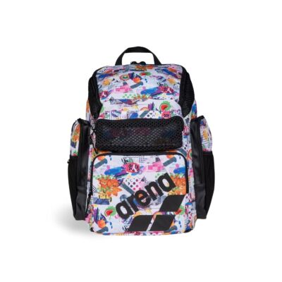 Arena One Go Backpack 45L Allover Collage