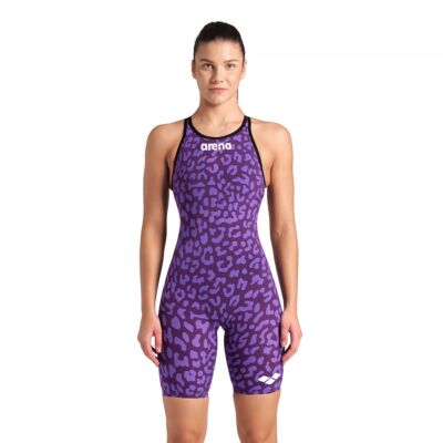Women's Powerskin Carbon Air 2 Leopard Limited Edition Open Back Racing Suit