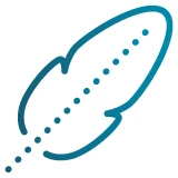 Feather icon